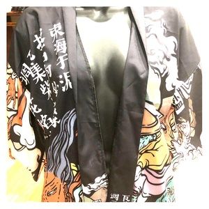 Artistic kimono